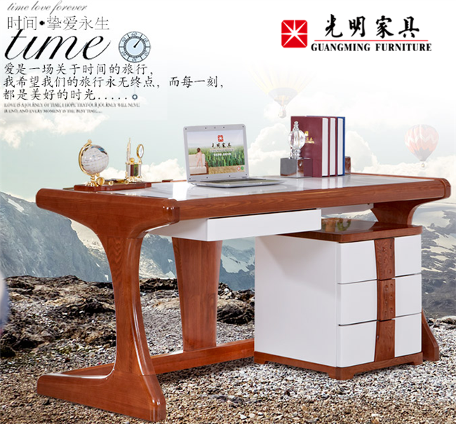 办公桌选购常识，实木办公桌的优缺点