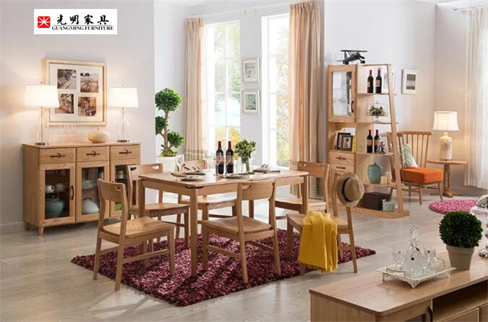家具材质多种多样，实木家具品质可观